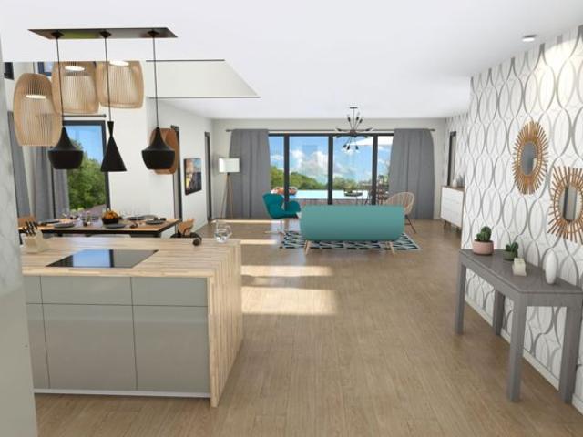 Projet de construction d'une maison 85 m² avec terrain à REPLONGES 01