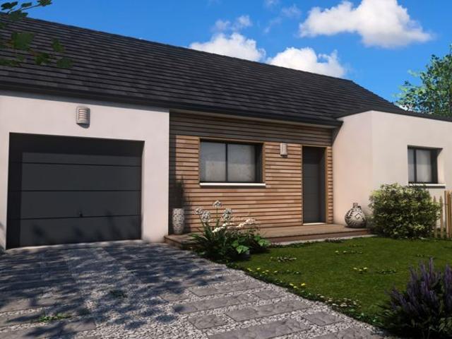 Projet de construction d'une maison 85.49 m² avec terrain à AUNAY SOUS CRECY 28