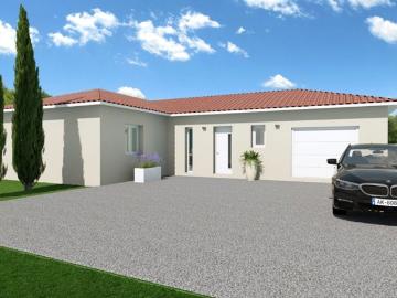 Projet de construction d'une maison 86 m² avec terrain à BRIGNAIS 69