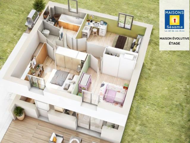 Projet de construction d'une maison 86 m² avec terrain à SALINS 77