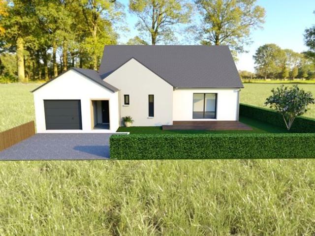 Projet de construction d'une maison 88 m² avec terrain à SAINT BRANDAN 22