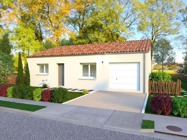 Projet de construction d'une maison 89.5 m² avec terrain à MAULEON 79