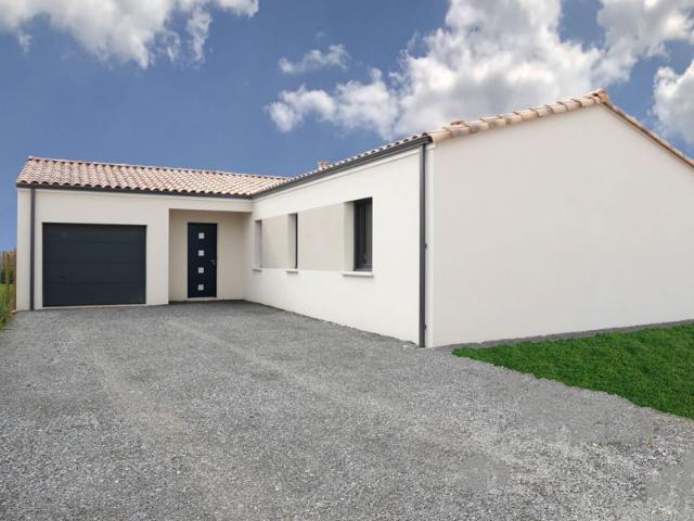 Projet de construction d'une maison 80 m² avec terrain à BURIE 17