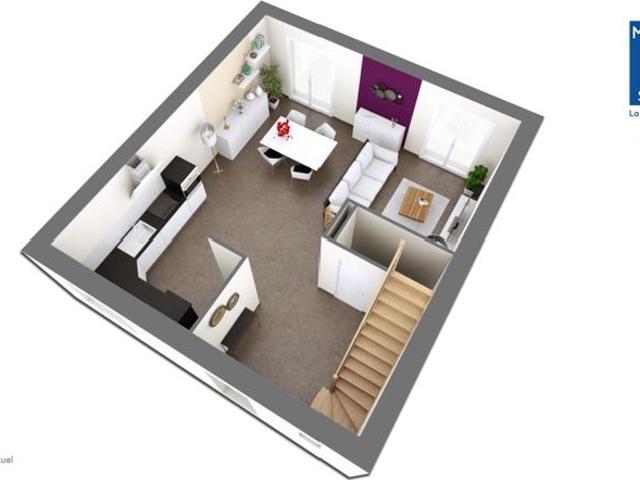 Projet de construction d'une maison 80 m² avec terrain à DAMPMART 77