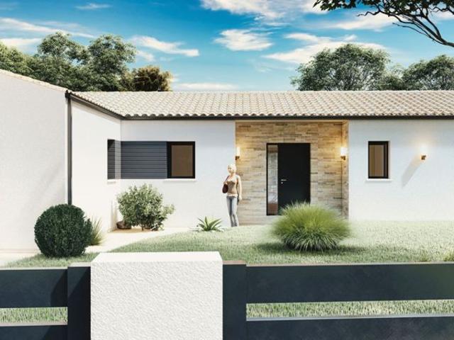 Projet de construction d'une maison 80 m² avec terrain à PERIGNAC 17