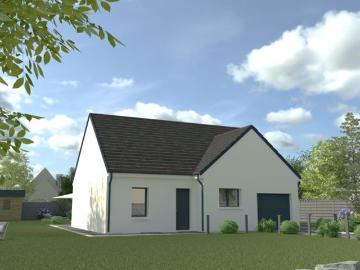 Projet de construction d'une maison 80.68 m² avec terrain à LE TREMBLAY SUR MAULDRE 78