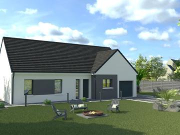 Projet de construction d'une maison 80.87 m² avec terrain à OSMOY 78