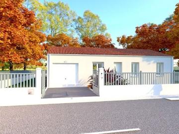 Projet de construction d'une maison 81.94 m² avec terrain à LIGUGE 86