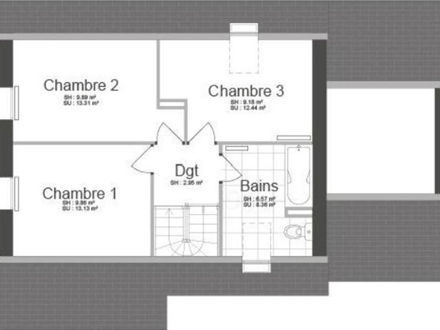 Projet de construction d'une maison 94 m² avec terrain à CRISTOT 14