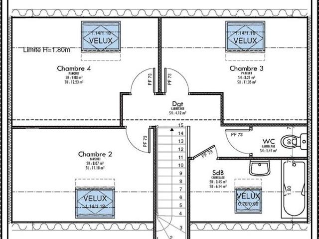 Projet de construction d'une maison 94 m² avec terrain à BETON BAZOCHES 77