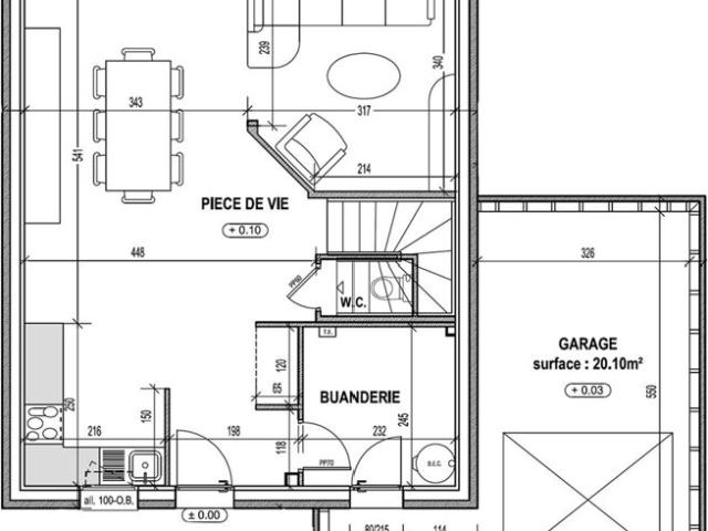 Projet de construction d'une maison 95 m² avec terrain à ESSE 35