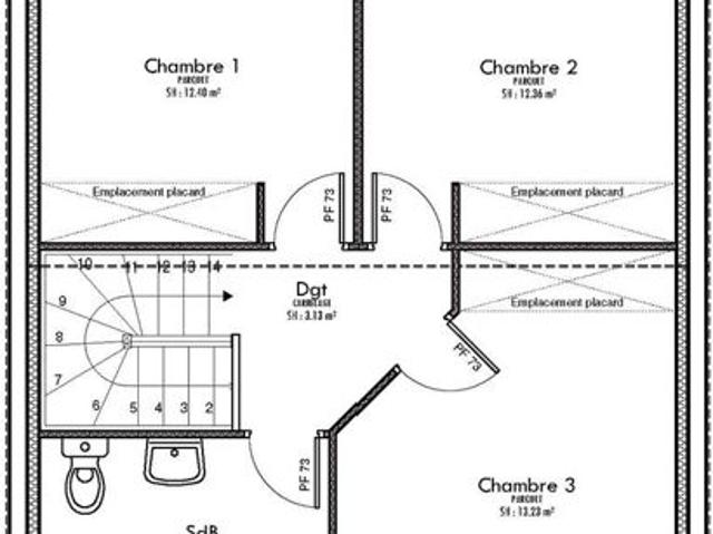 Projet de construction d'une maison 96 m² avec terrain à SAINT GERMAIN LAXIS 77