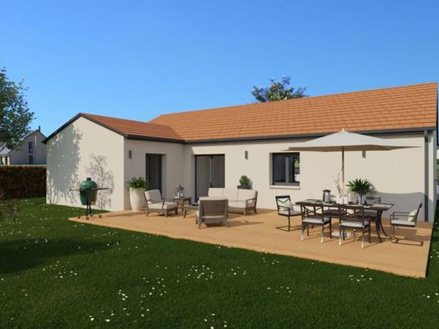 Projet de construction d'une maison 98 m² avec terrain à PARAY LE MONIAL 71