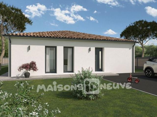 Projet de construction d'une maison 99 m² avec terrain à SALAUNES 33
