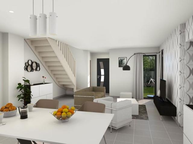 Projet de construction d'une maison 99 m² avec terrain à POISSON 71
