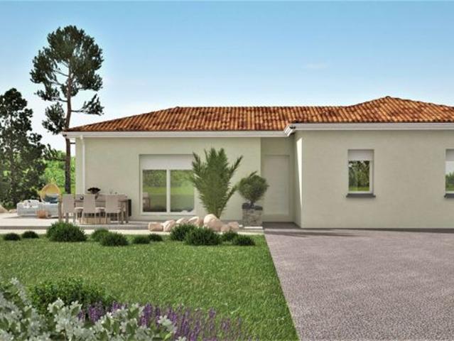 Projet de construction d'une maison 90 m² avec terrain à CUGNAUX 31 au prix de 313100€