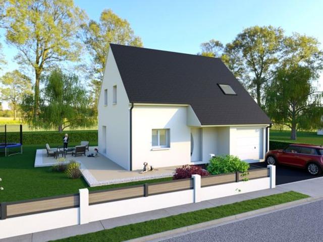 Projet de construction d'une maison 90 m² avec terrain à BRETTEVILLE LE RABET 14