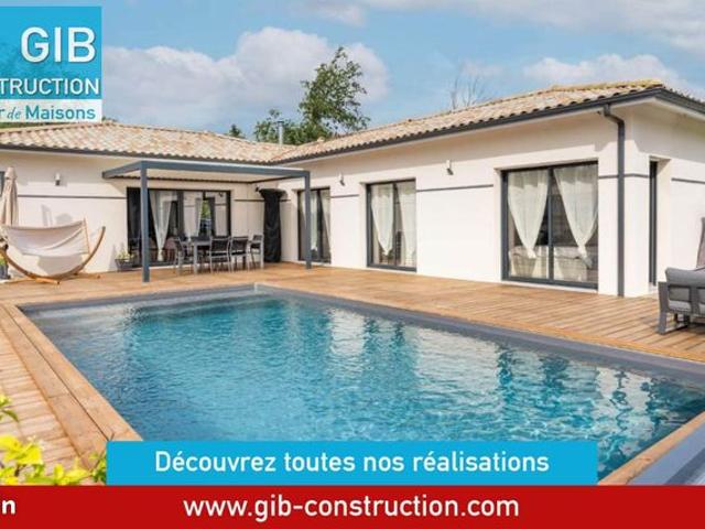Projet de construction d'une maison 90 m² avec terrain à LABATUT 40