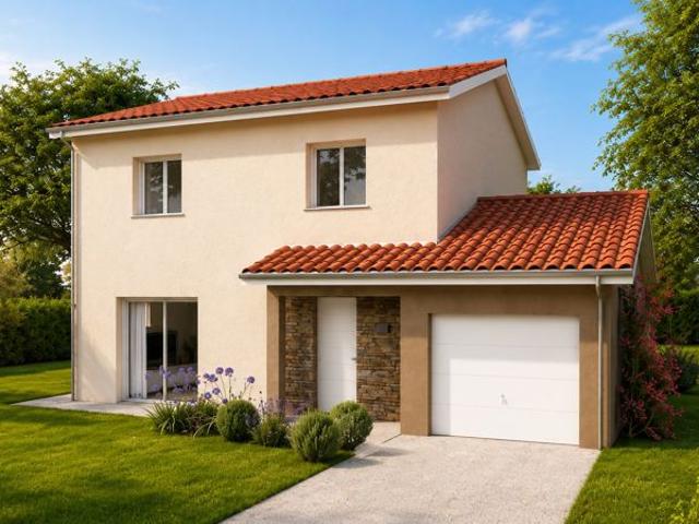 Projet de construction d'une maison 90 m² avec terrain à SABLONS 38