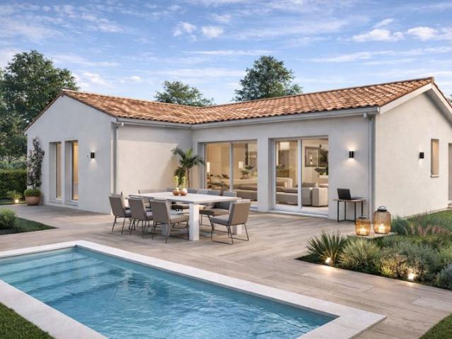 Projet de construction d'une maison 90 m² avec terrain à SAINT PIERRE DE MONS 33