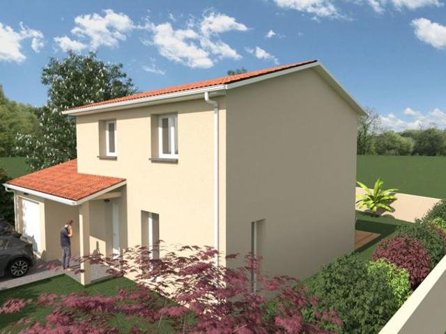 Projet de construction d'une maison 90 m² avec terrain à VERIN 42