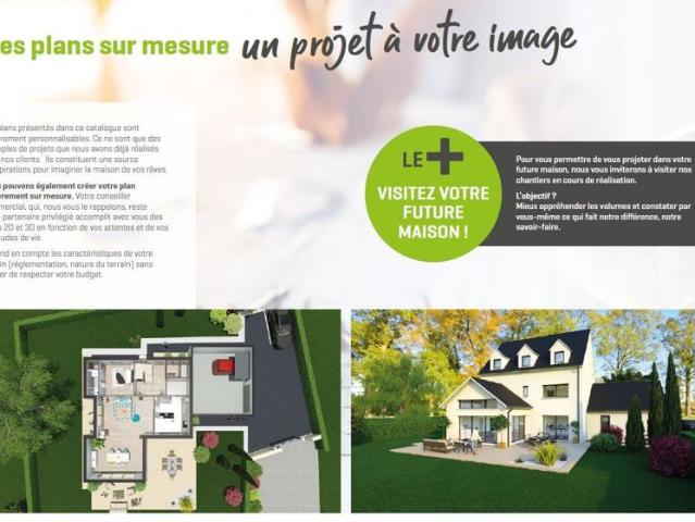 Projet de construction d'une maison 91 m² avec terrain à ESQUAY NOTRE DAME 14