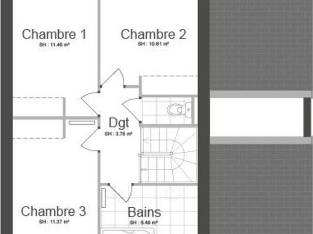 Projet de construction d'une maison 92 m² avec terrain à AGY 14