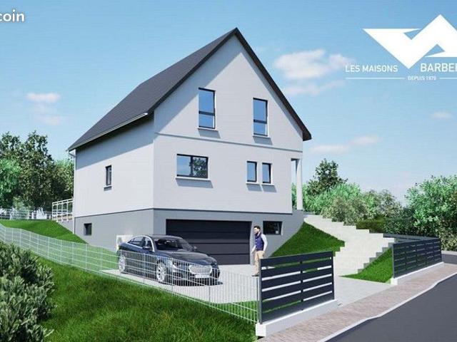Projet de construction d'une maison 92 m² habitables avec terrain à SOULTZ LES BAINS 67