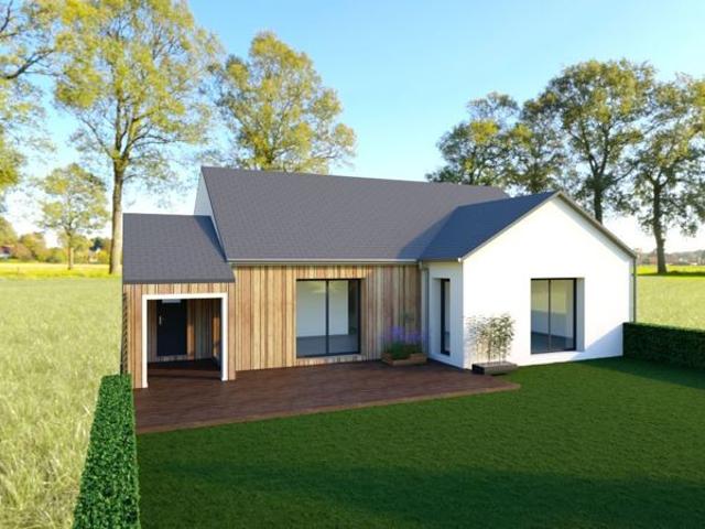 Projet de construction d'une maison 93 m² avec terrain à PLECHATEL 35