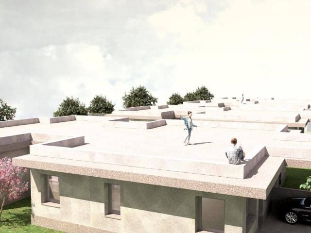 Promoción de chalets pareados de obra nueva en Sariegos