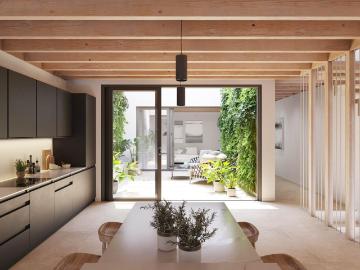 Promoción de adosados en Pedregalejo, en la zona Este de Mál. 403m² Málaga