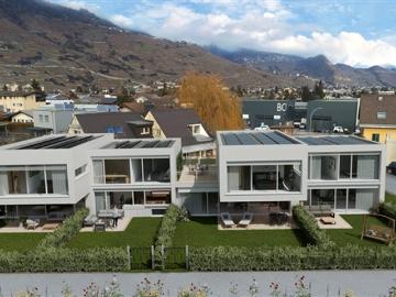 Les Sâles, Vétroz, Gundis, Wallis - Parkplatz