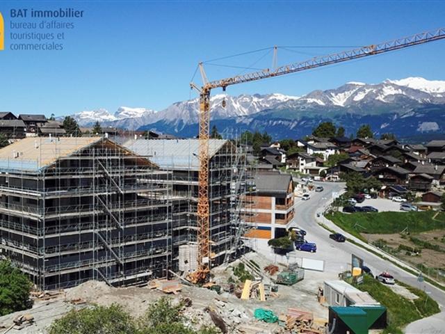 Promotion Les Échères in Vercorin – Letzte neue Doppelhaus Penthouses im Herzen des Dorfes