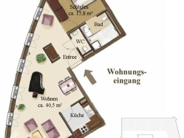 property for Rent at 01067 Dresden Altstadt, Neumarkt Typ I WE 29 möbliert