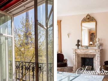 Property Rental: Apartment in Paris 16th, Muette district Chambard Real Estate