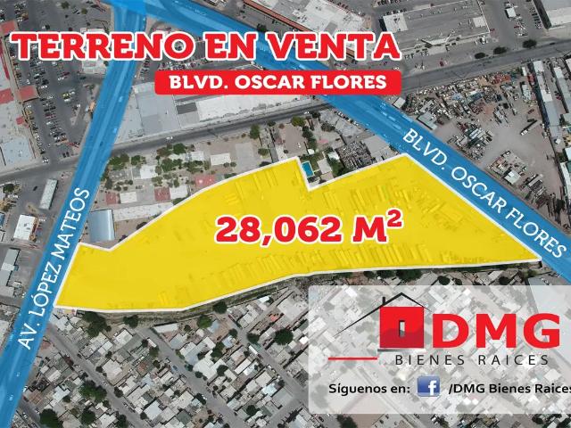 PROPIEDAD COMERCIAL EN VENTA, BLVD. OSCAR FLORES, COL. PARTIDO IGLESIAS, CD. JUÁREZ, CHIH
