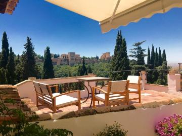 Propiedad de 5 viviendas con encanto en el Albaicin con mirador a la Alhambra