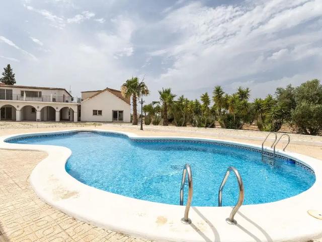 Propiedad rural elevada y rústica con vistas a las montañas. 853m² Crevillent