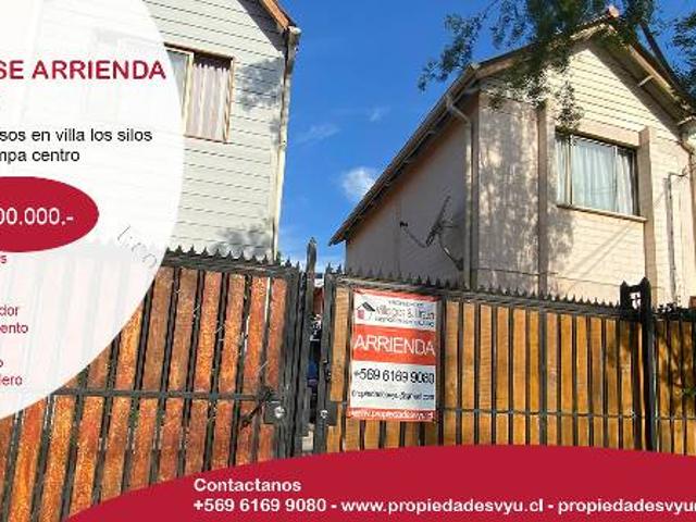 Propiedades Villegas & Urzúa arrienda