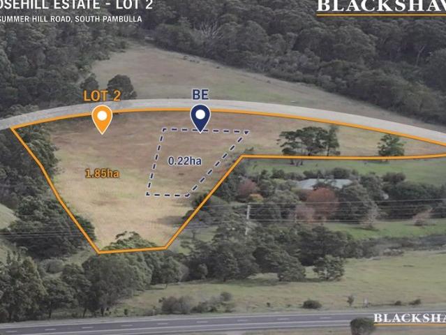 Proposed lot 2 @ Rosehill Estate