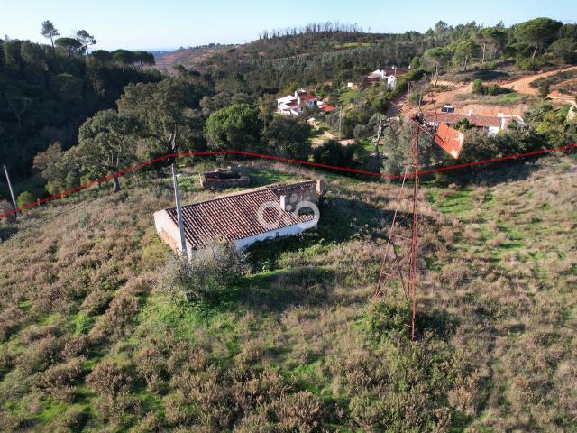 Propriedade de 2,2 hectares com ruína para recuperar em Relva Grande, São Teotónio