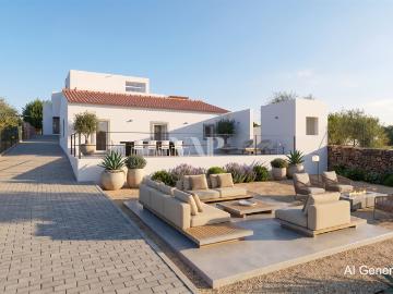 Propriedade de Turismo Rural ou Habitação Permanente, Salir 1176m² Salir