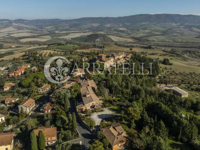 Proprietà con giardino ed acqua termale in Valdorcia nel cuo. 650m² Radicofani
