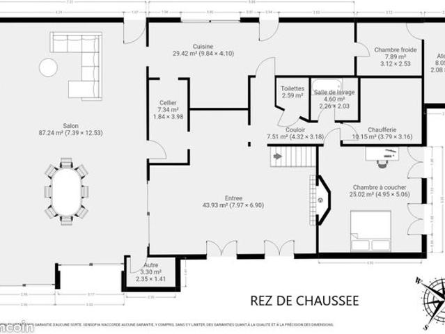 Propriété 4 pièces 250 m²