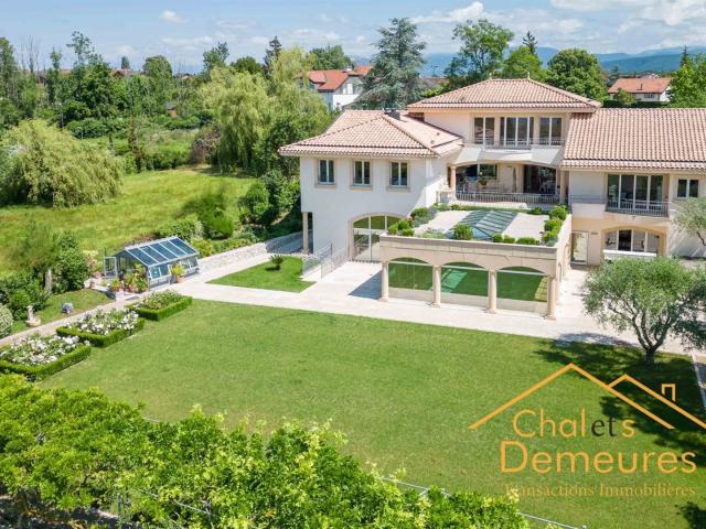 Propriété avec vue panoramique sur le lac 732m² Messery