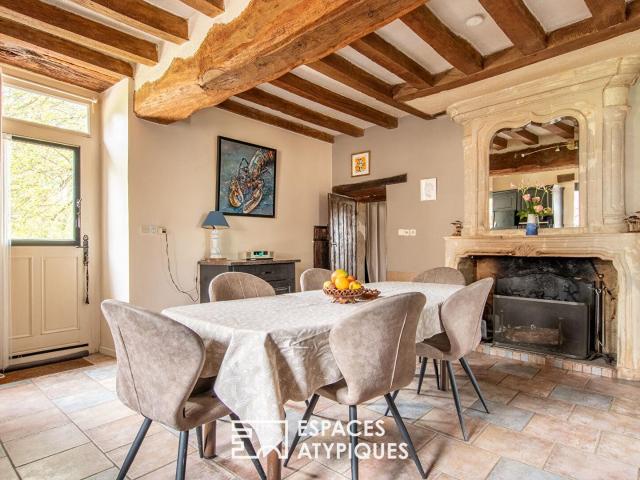 Propriété avec berge privative sur la Mayenne sur plus de 3. 530m² Le Lion d'Angers
