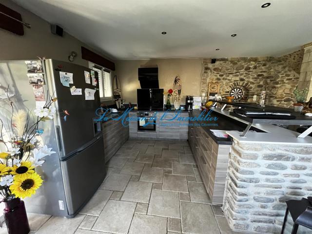 Propriété avec deux habitations à 10 min de St Ambroix, idéa. 211m² Bessèges
