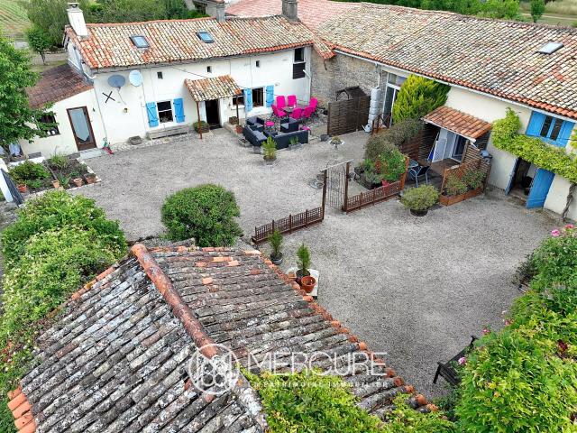 Propriété avec gîtes, espace bien‑être et camping 113m² Messé
