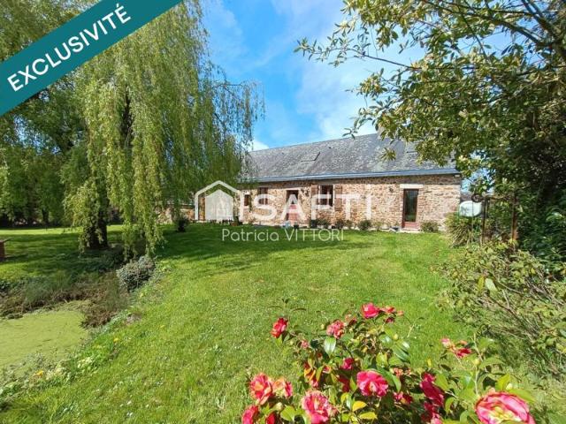 Propriété avec maison en pierre et dépendances