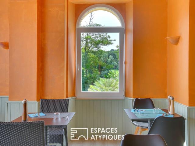 Propriété gersoise d'exception de 830 m² en coeur de station. 910m² Cazaubon